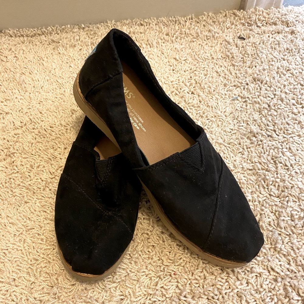 Black Toms Alpargata